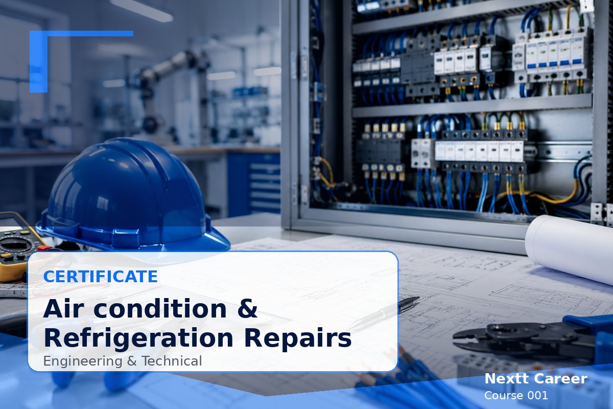 Certificate - Air condition & Refrigeration Repairs