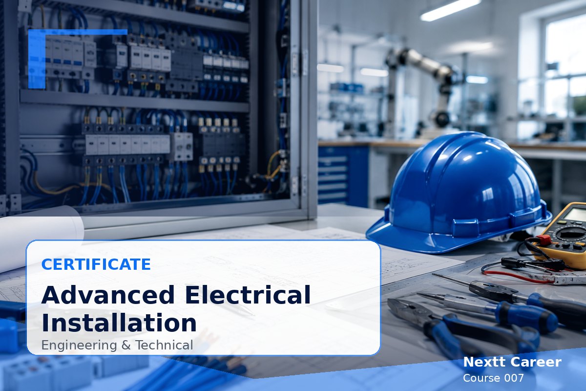Certificate - Advanced Electrical Installation