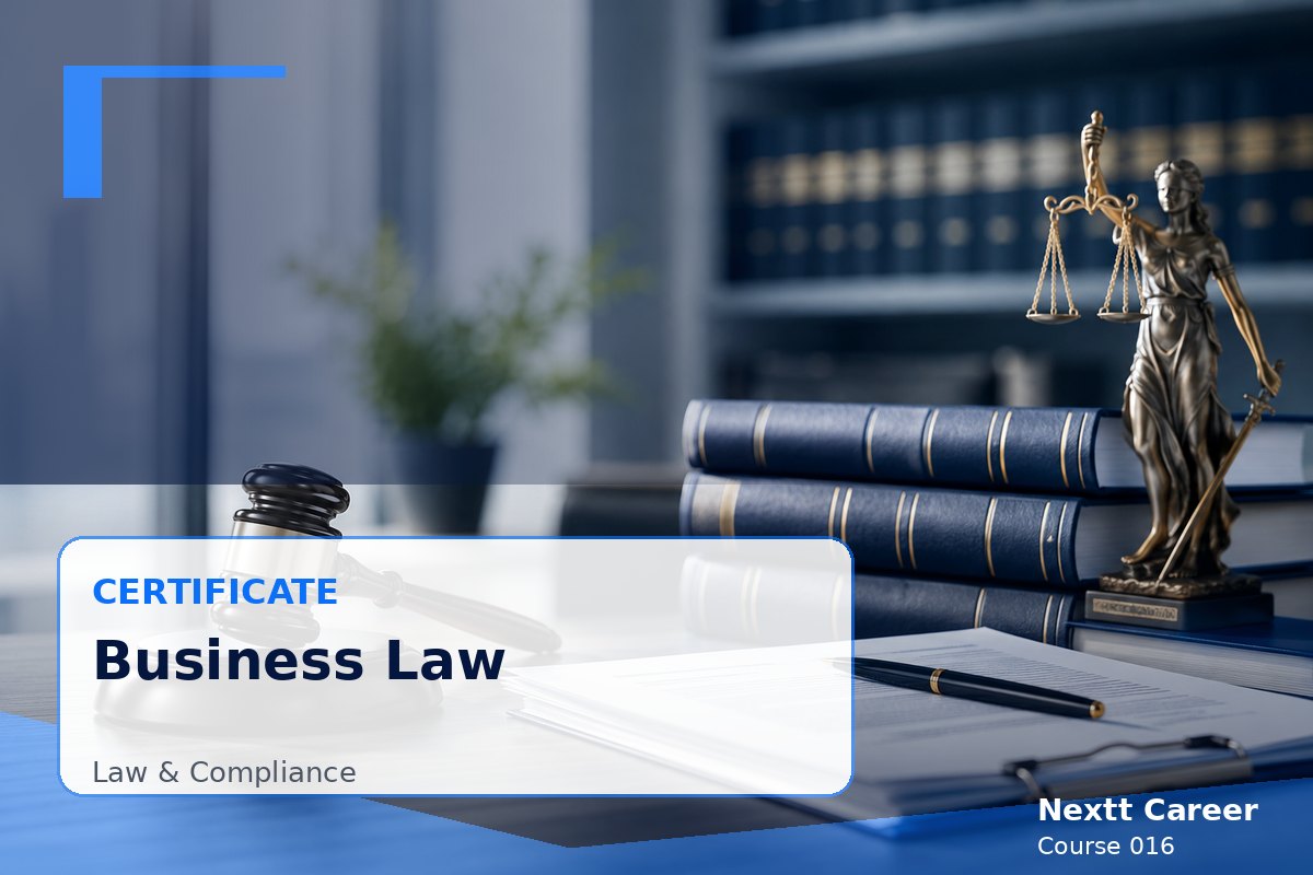 Certificate - Business Law