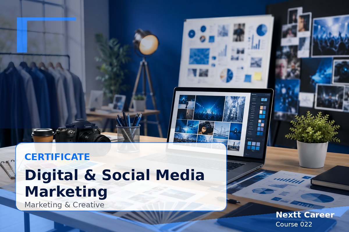 Certificate - Digital & Social Media Marketing