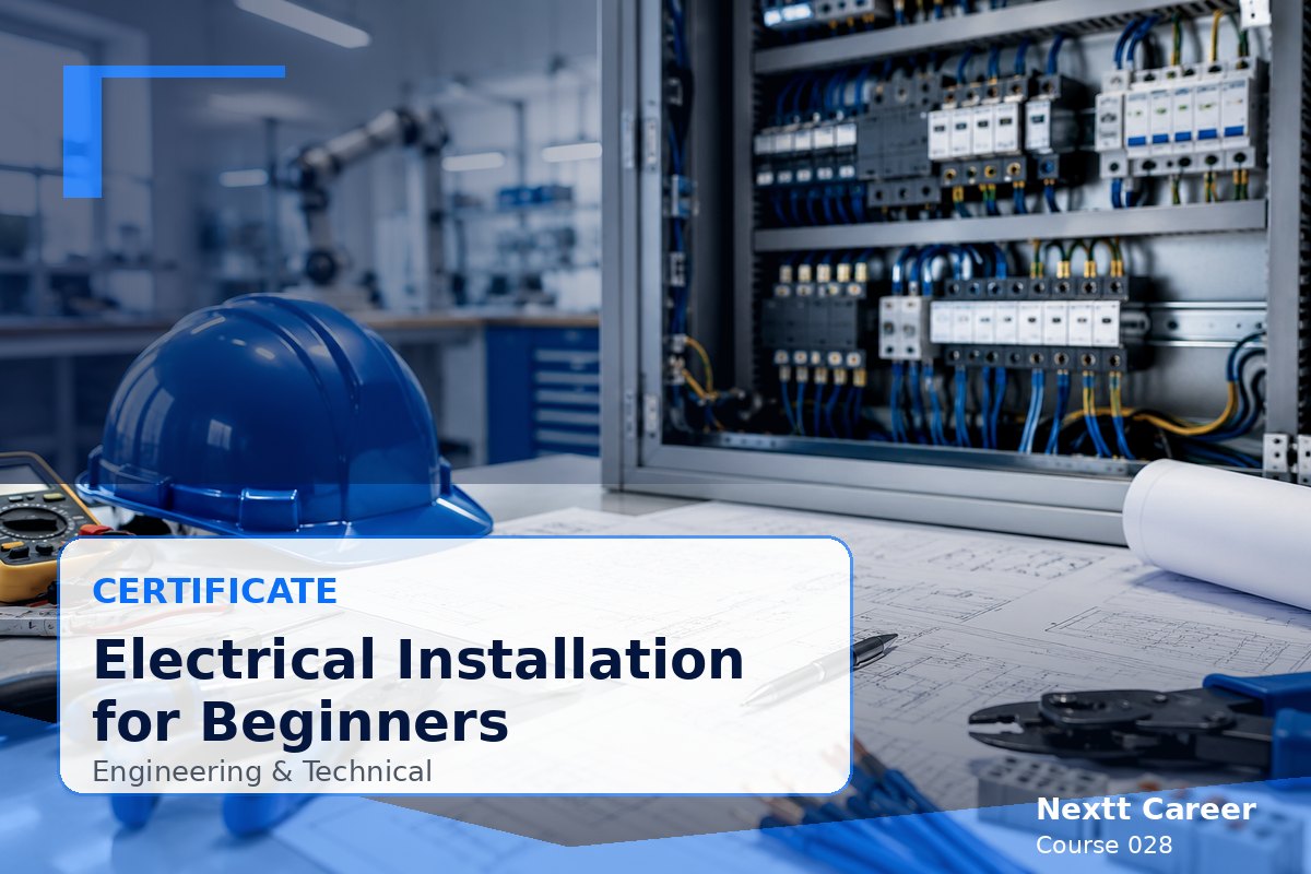 Certificate - Electrical Installation for Beginners