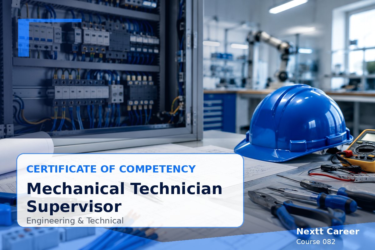 Certificate of Competency(PLAR) - Mechanical Technician Supervisor