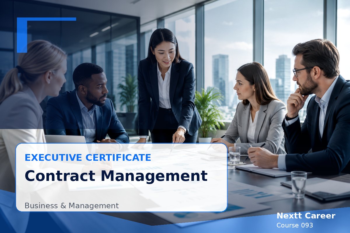 Executive Certificate - Contract Management