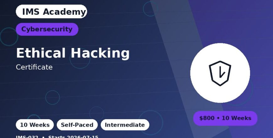 Certificate - Ethical Hacking