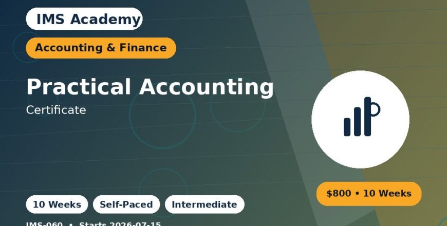 Certificate - Practical Accounting