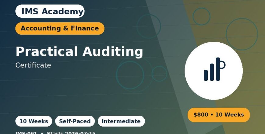Certificate - Practical Auditing